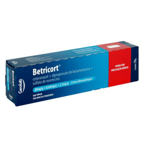BETRICORT KETOCONAZOL BETAMETASONA NEOMICINA CREMA 30GR